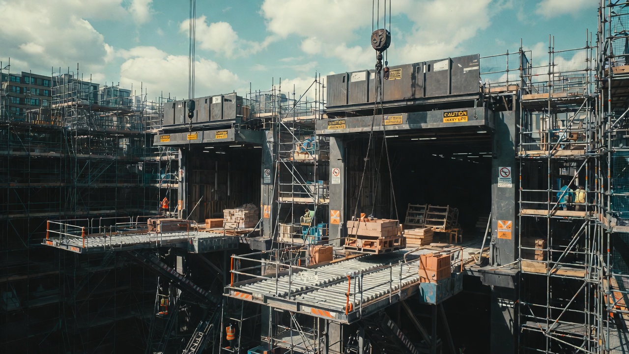 Scaffolding Loading Bays